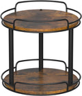 2-Tier Lazy Susan Spice Rack, Rotating Organizer
