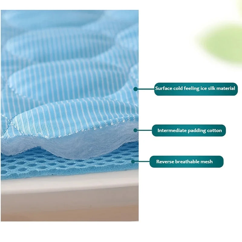 Pet Cooling Mat, Pressure-Activated Gel Pad