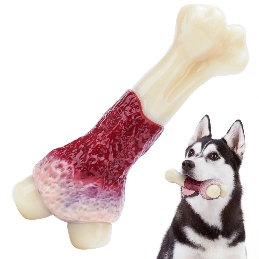 Tough nylon dog bone for large breed chewers